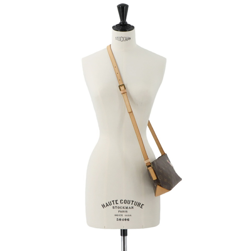 Louis Vuitton Trotteur Murakami Brown shoulder Takashi bag Panda